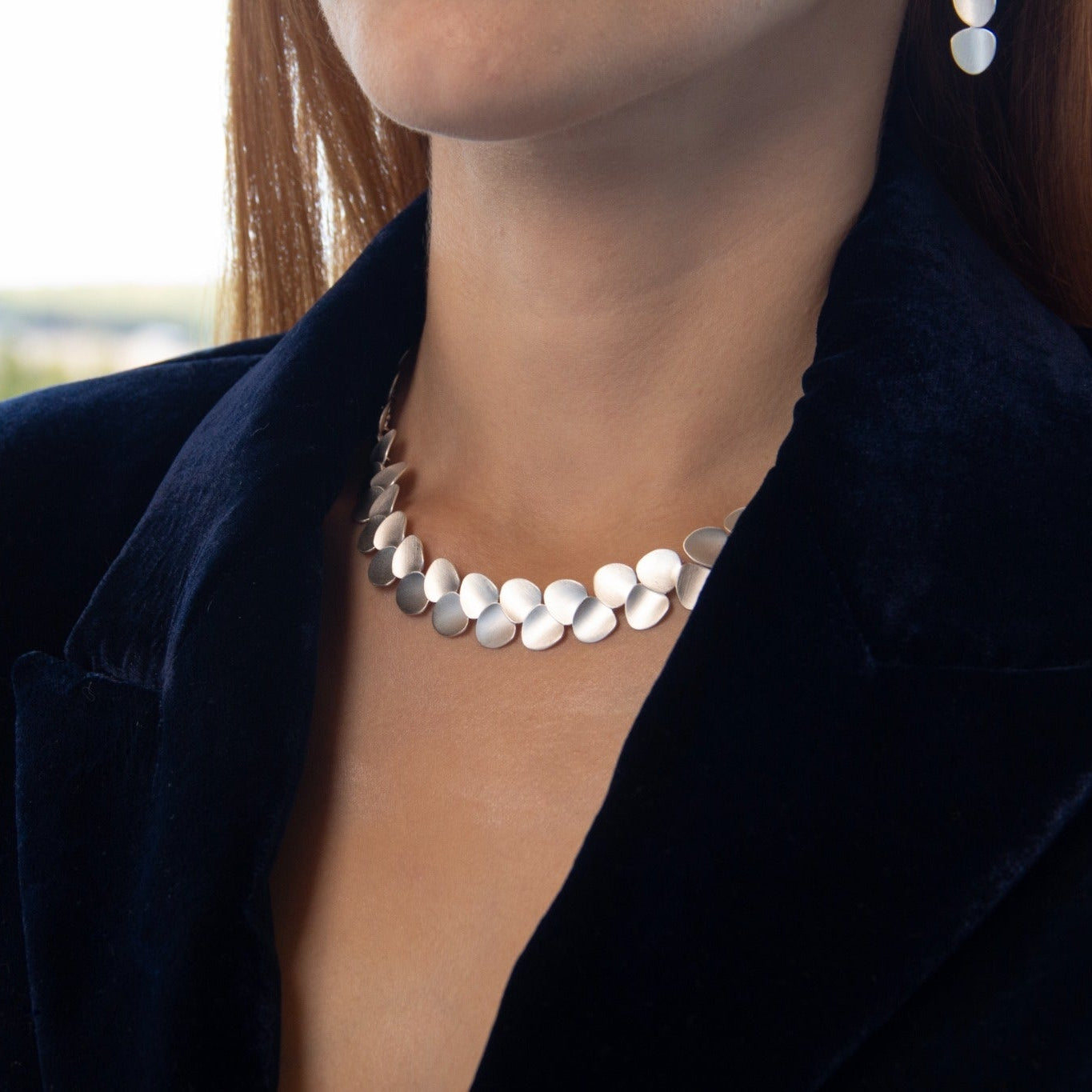 As if a heart necklace